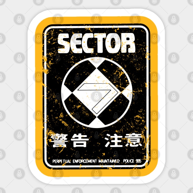 Sector 7 LA 2019 Sticker by sketchfiles
